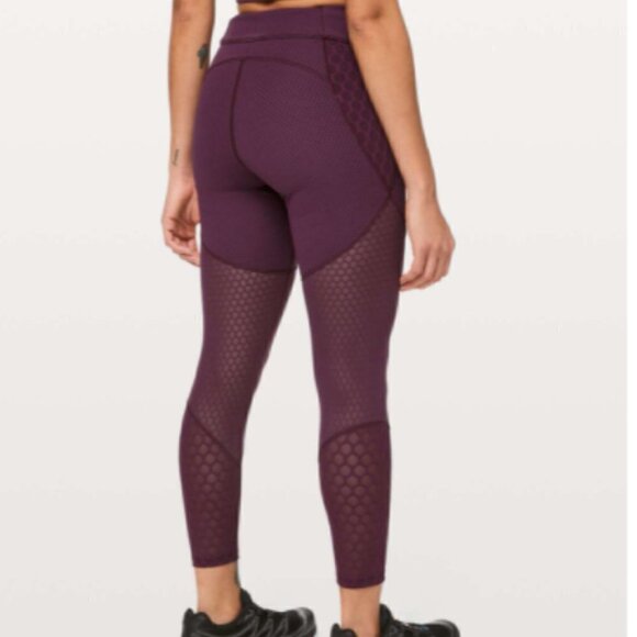 Lululemon Geo Tight 28" *lululemon lab Plum - Picture 2 of 9